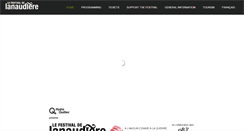 Desktop Screenshot of lanaudiere.org